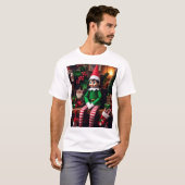 T-shirt chemises hommes de noël 2025 (Devant entier)