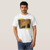 T-shirt Chemises Kitty "COOL CAT" (Devant entier)
