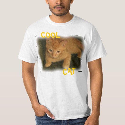 T-shirt Chemises Kitty "COOL CAT" (Devant)