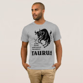 T-shirt Chemises légères de Taureau (Devant entier)