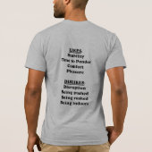 T-shirt Chemises légères de Taureau (Dos)