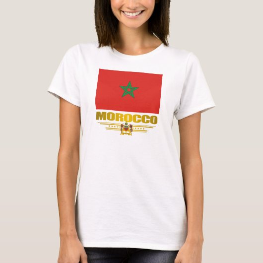 T-shirt Chemises "Marocaines Fierté" (Devant)