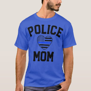 T-shirt Chemises Mères De Police Pour Femmes Officier De P