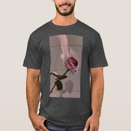 T-shirt Chemises mode pour hommes : Fleur esthétique 2020 (Devant)