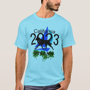 T-shirt Chemises nationales California Dreamin 2023 AHTCA