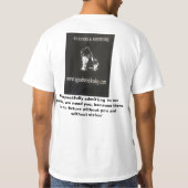 T-shirt Chemises Pères & Mentors (Dos)