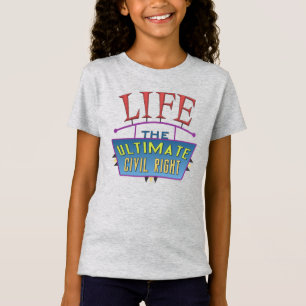 T-Shirt Chemises pour filles avec un design audacieux.