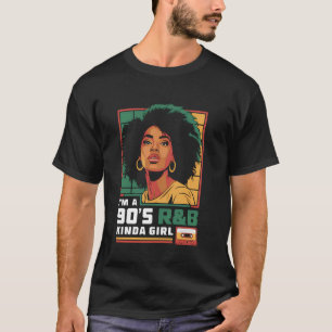 T-shirt Chemises R&B des années 90 pour femmes Élevées sur
