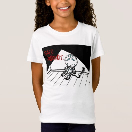 T-Shirt Chemises robots tristes (Devant)