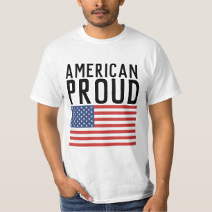 T-SHIRT CHEMISES T AMÉRICAINES FIÈRES ET PATRIOTIQUES