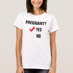 T-shirt Chemises T Faire-part Creative Pregnancy