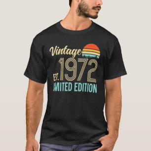 T-shirt Chemises T vintages Créées En 1972