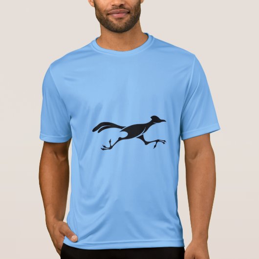 T-shirt Chemises techniques bleu Road Runner Performance (Devant)