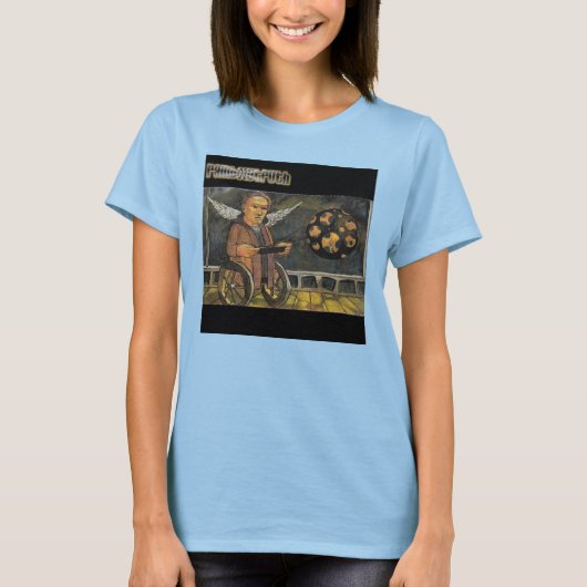 T-shirt Chemises Universe du contrôle à distance Rainbowvé (Devant)