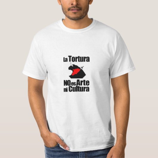 T-shirt Chemisette Antitaurina (Devant)