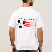 T-shirt chemisette avec des drapeaux sélections (Dos)