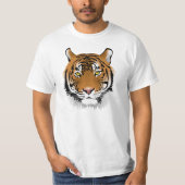 T-shirt Chemisette Blanche atigrada (Devant)