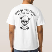 T-shirt Chemisette de base blanche Sons Of The Clouds (Dos)
