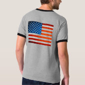 T-shirt Chemisette Drapeau UTILISE (Dos)