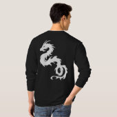 T-shirt chemisette tigre dragon (Dos entier)