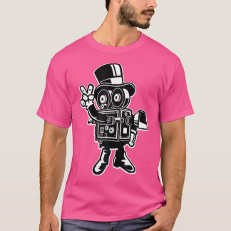 T-shirt Chemisier de caméra pour homme A