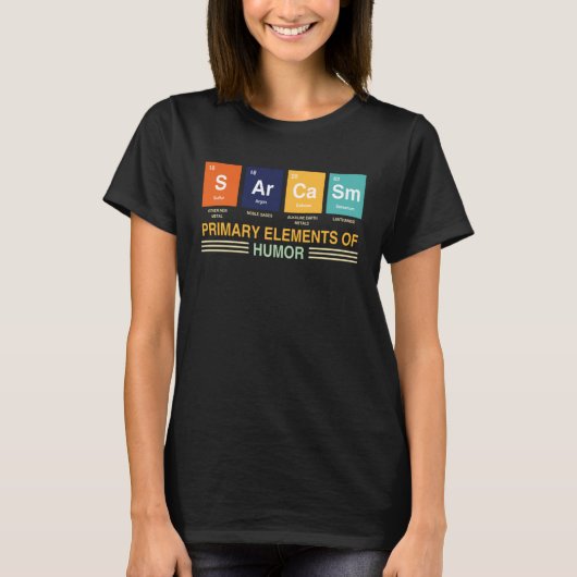 T-shirt Chemist  Saying Sarcasm  Chemistry & Science Nerd (Devant)