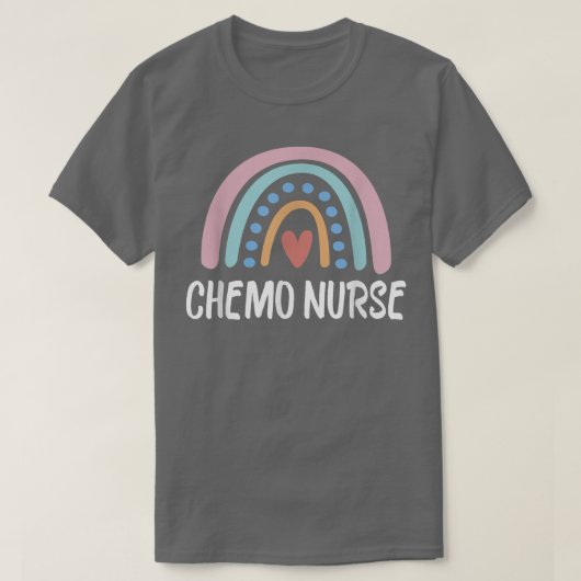 T-shirt Chemo Infusion Squad Leopard Rainbow Chemo Infusio (Design devant)