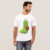 T-shirt Chenille au bowling avec boule de bowling (Devant entier)