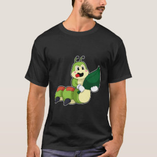 T-shirt Chenille avec feuille