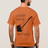 T-SHIRT CHENILLE CERTIFIÉE DE CRU DE GRUTIER DE FROTTEMENT (Dos)