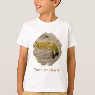 T-shirt Chenille de papillon nocturne personnalisée