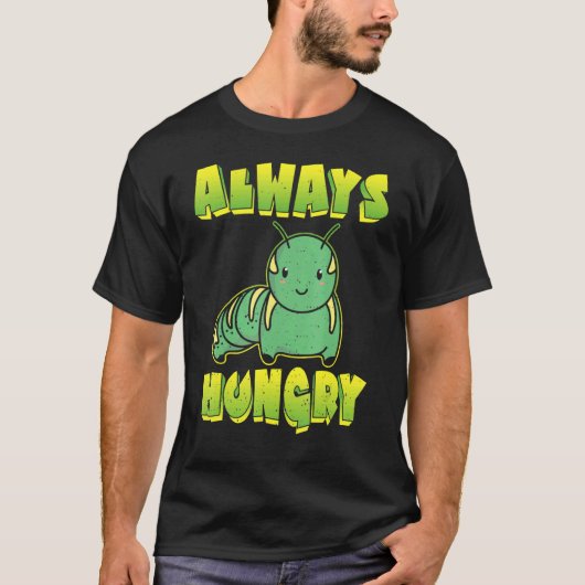 T-shirt Chenille Toujours Affamée (Devant)