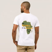 T-shirt CHÈQUE Rumble Dans La Jungle Ali (Dos entier)