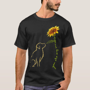 T-shirt Cher Chien Vous Êtes Mon Sunshine Golden Retriever