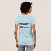 T-shirt Cher Dieu, pourquoi faites vous a laissé la (Dos entier)