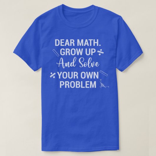 T-shirt Cher math (Design devant)