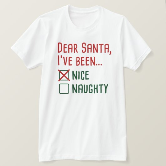 T-shirt Cher Père Noël (Design devant)
