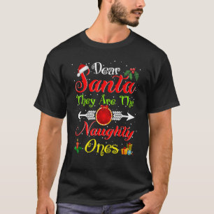 T-shirt Cher Père Noël, Ce Sont Les Maudits Noël