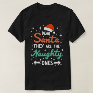 T-shirt Cher Père Noël, Ce Sont Les Maudits Noël