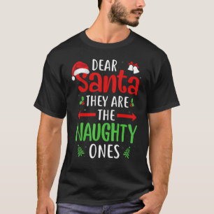 T-shirt Cher Père Noël, Ce Sont Les Maudits Noël