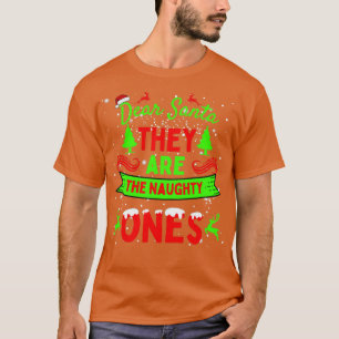 T-shirt Cher Père Noël, Ce Sont Les Mauvais.