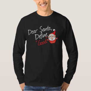 T-shirt Cher Père Noël définir le bien