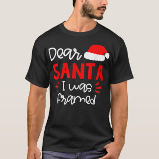 T-shirt Cher Père Noël drôle Matching Pajama de Noël de fa