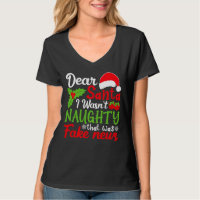 Cher Père Noël Je n'étais pas vilain C'était de fa