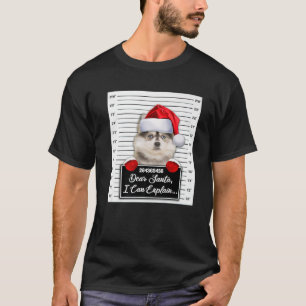 T-shirt Cher Père Noël, je peux expliquer Funny Christmas 