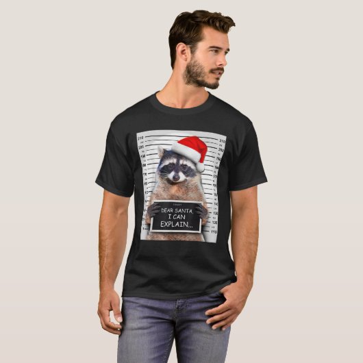 T-shirt Cher Père Noël Je Peux Expliquer Funny Christmas R (Devant entier)