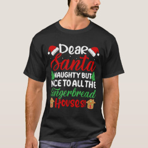 T-shirt Cher Père Noël méchant mais gentil pour tous les p