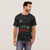 T-shirt Cher Père Noël vient d'apporter Bourbon Christmas (Devant entier)