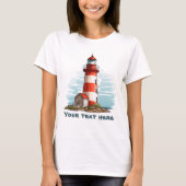 T-shirt Cher phare ajouter du texte (Devant)
