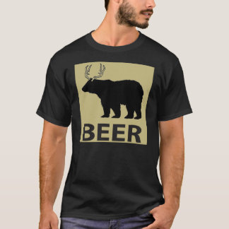 T-shirt Cher tee - shirt d'ours drôle de bière